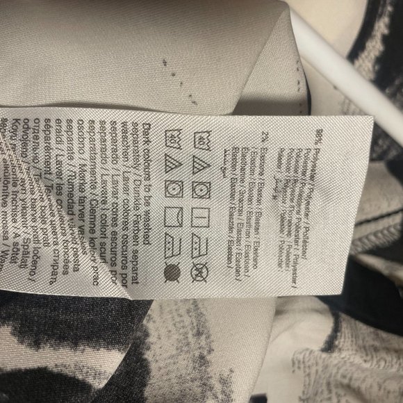 JDY Shirt Dress Black and White sz. 34 - Picture 11 of 11